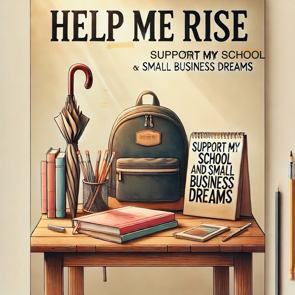 47BAFCF6-3B23-483A-9886-03D23EFDABAA This image features essential school supplies, highlighting my urgent need for these materials to continue my education. It’s meant to show the real impact of the financial challenges I’m facing and to encourage donors to support my efforts to succeed despite difficult circumstances.