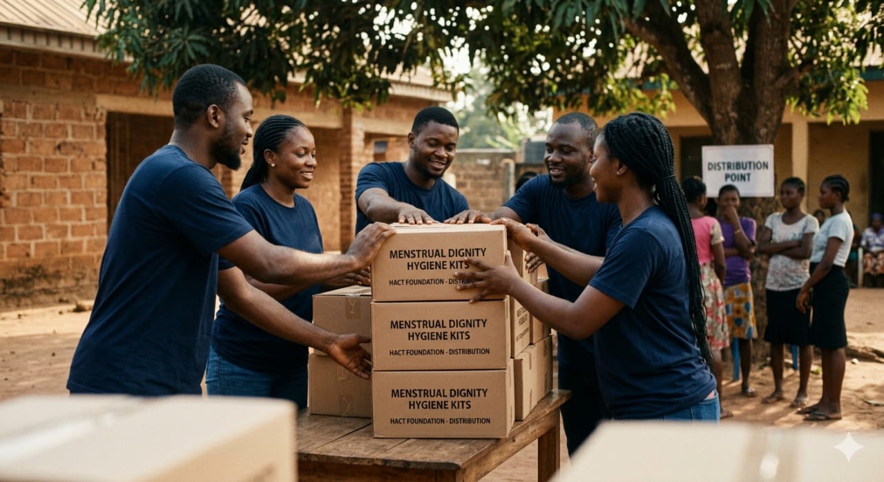 HACT School pad distribution