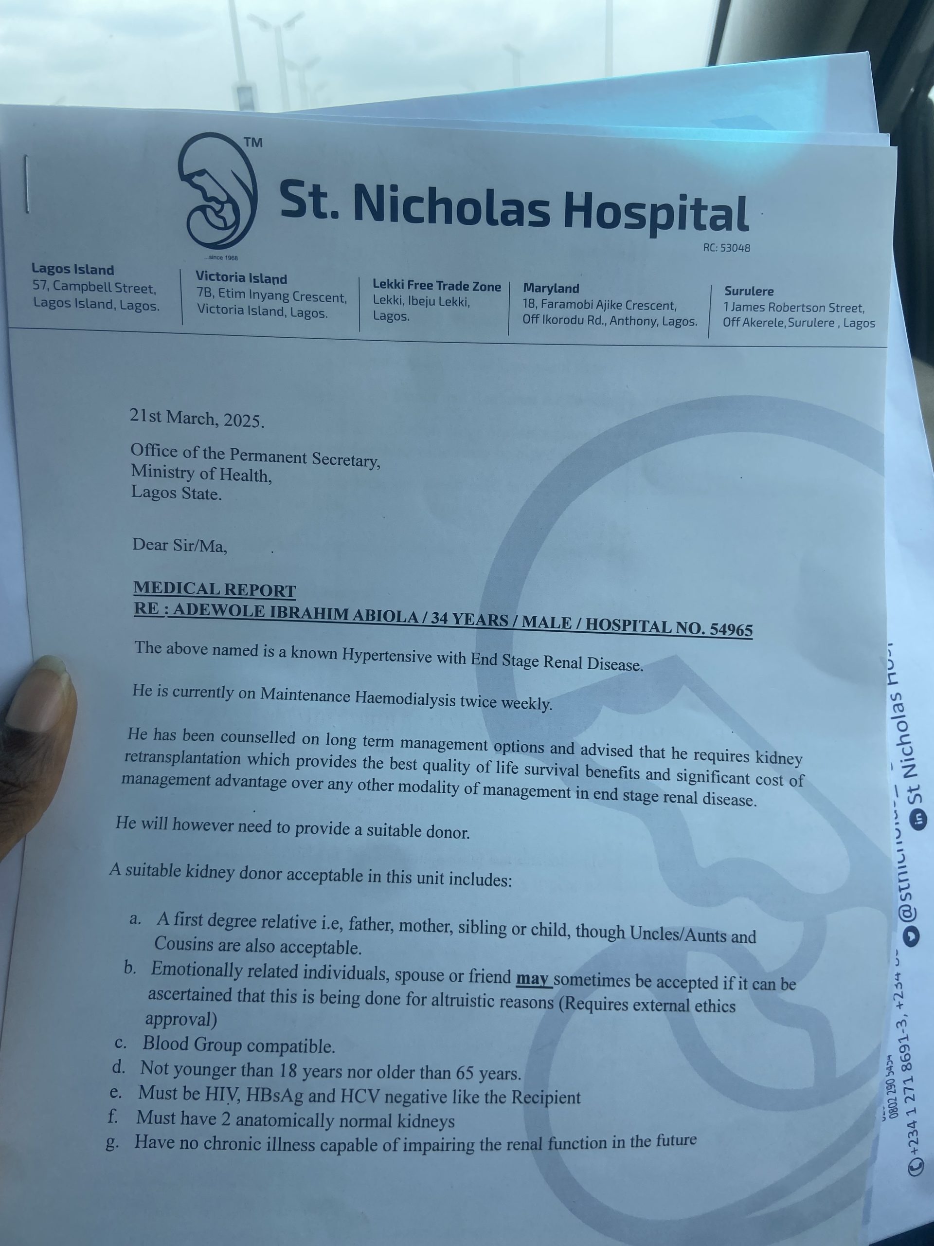 Medical reports